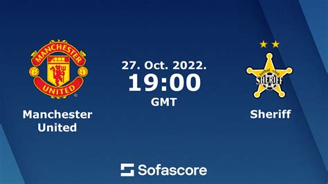 man utd vs sheriff date